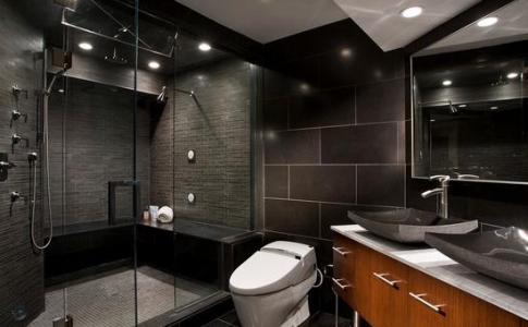 Идеи декора мужской ванной комнаты